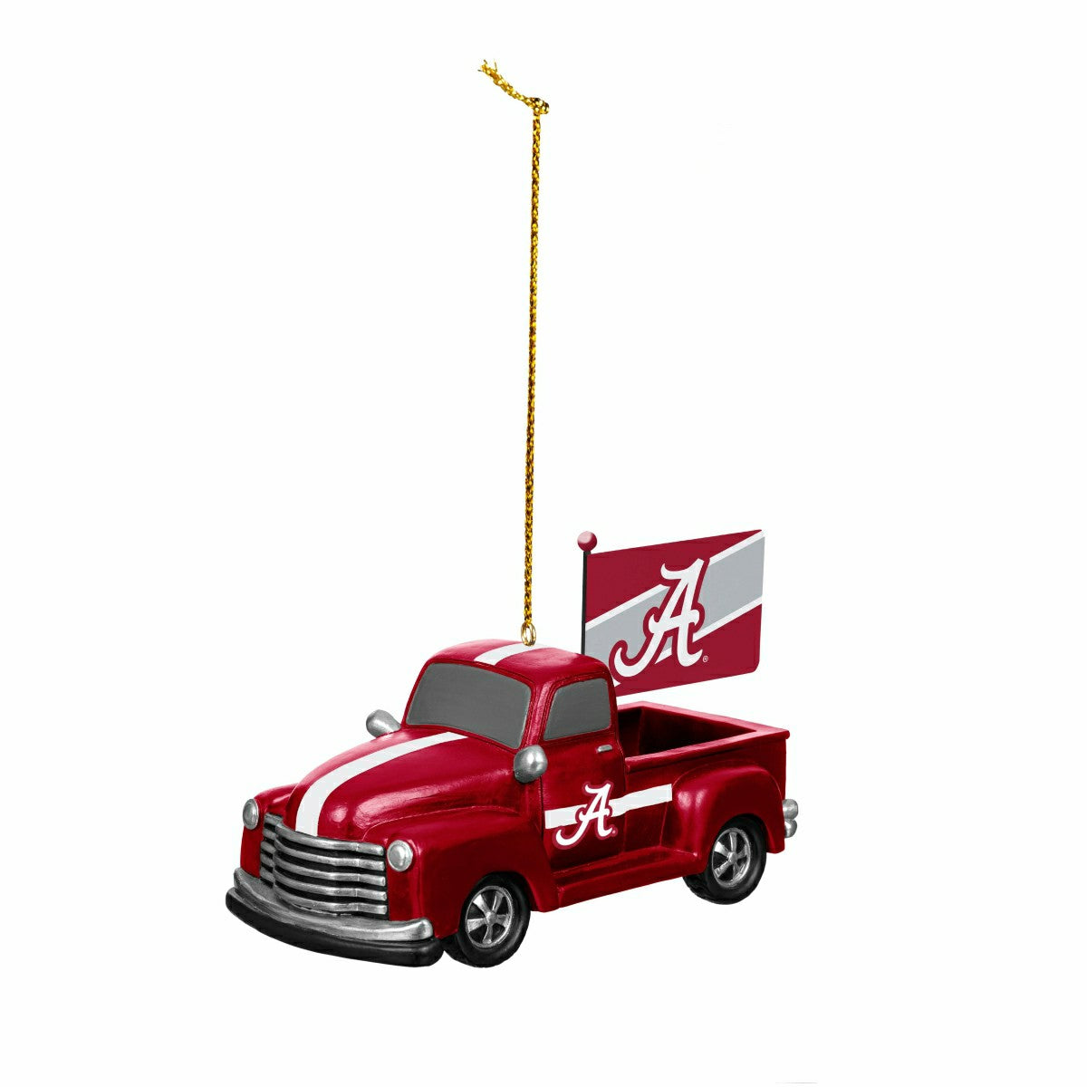 University of Alabama Rally Truck Ornament, Set of 2