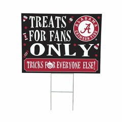 University of Alabama Yard Sign, Halloween Treats for Fans