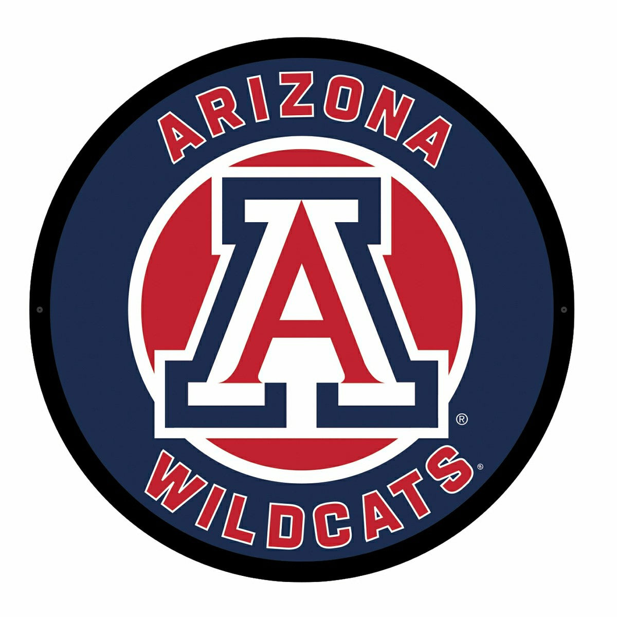 LED Wall Decor, Round, University of Arizona