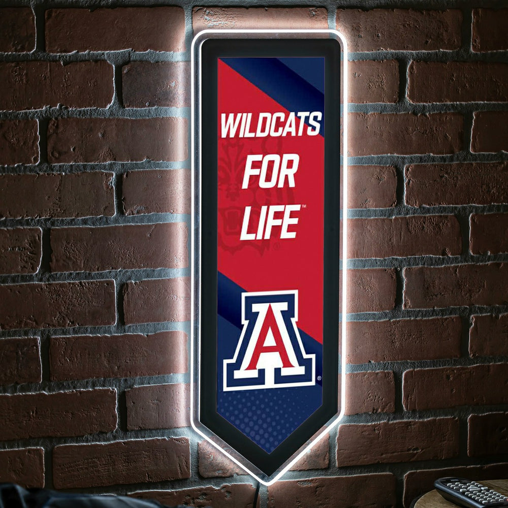 LED Wall Decor, Pennant, University of Arizona