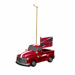University of Arkansas Rally Truck Ornament, Set of 2