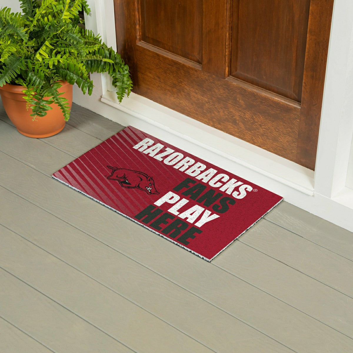 University of Arkansas Fan Mat, 28"x16"