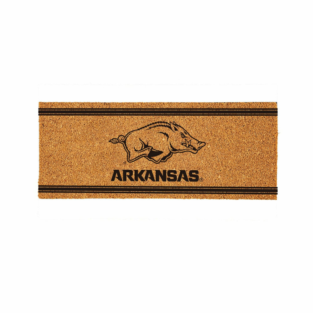 University of Arkansas Extra Large One Color Coir Mat, 60"x24"