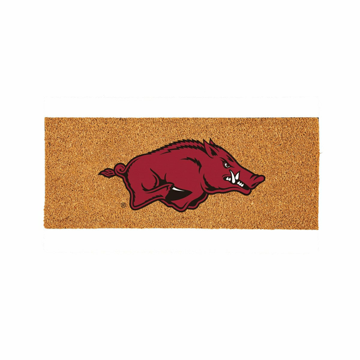 University of Arkansas Extra Large Full Color Coir Mat, 60"x24"