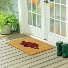 University of Arkansas Large Full Color Coir Mat, 36"x24"