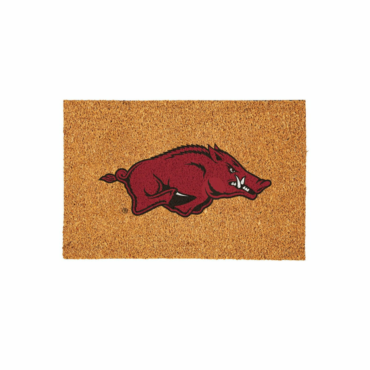 University of Arkansas Large Full Color Coir Mat, 36"x24"