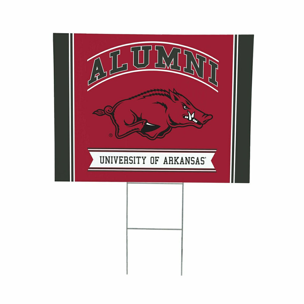 University of Arkansas Coroplast Yard Sign Alumni