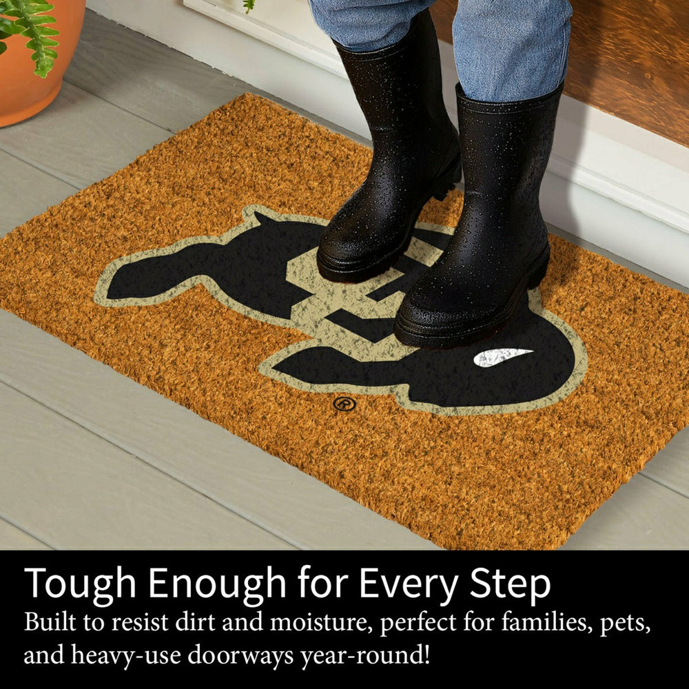 Coir Mat, 16"x28", University of Colorado