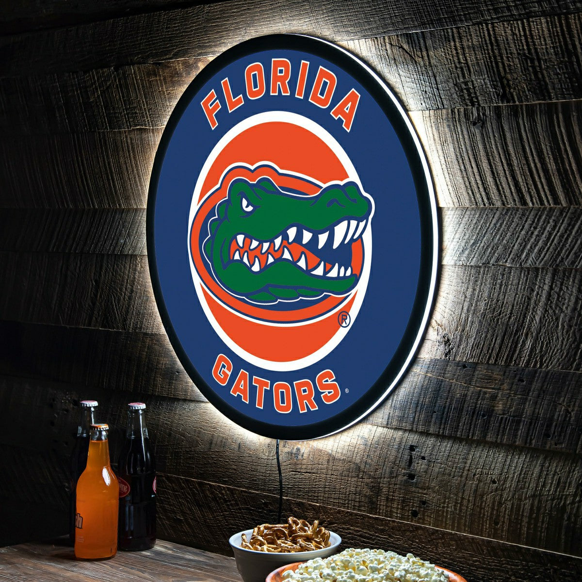 LED Wall Decor, Round, University of Florida