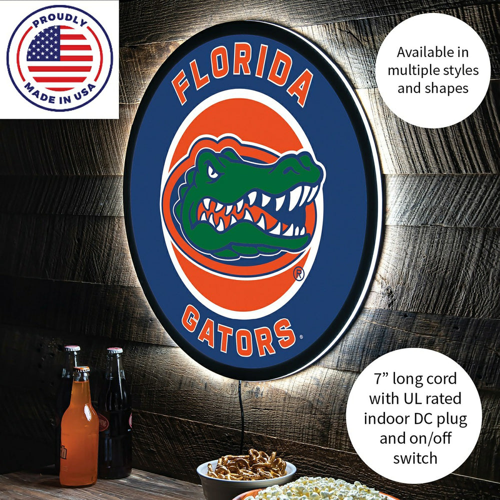 LED Wall Decor, Round, University of Florida