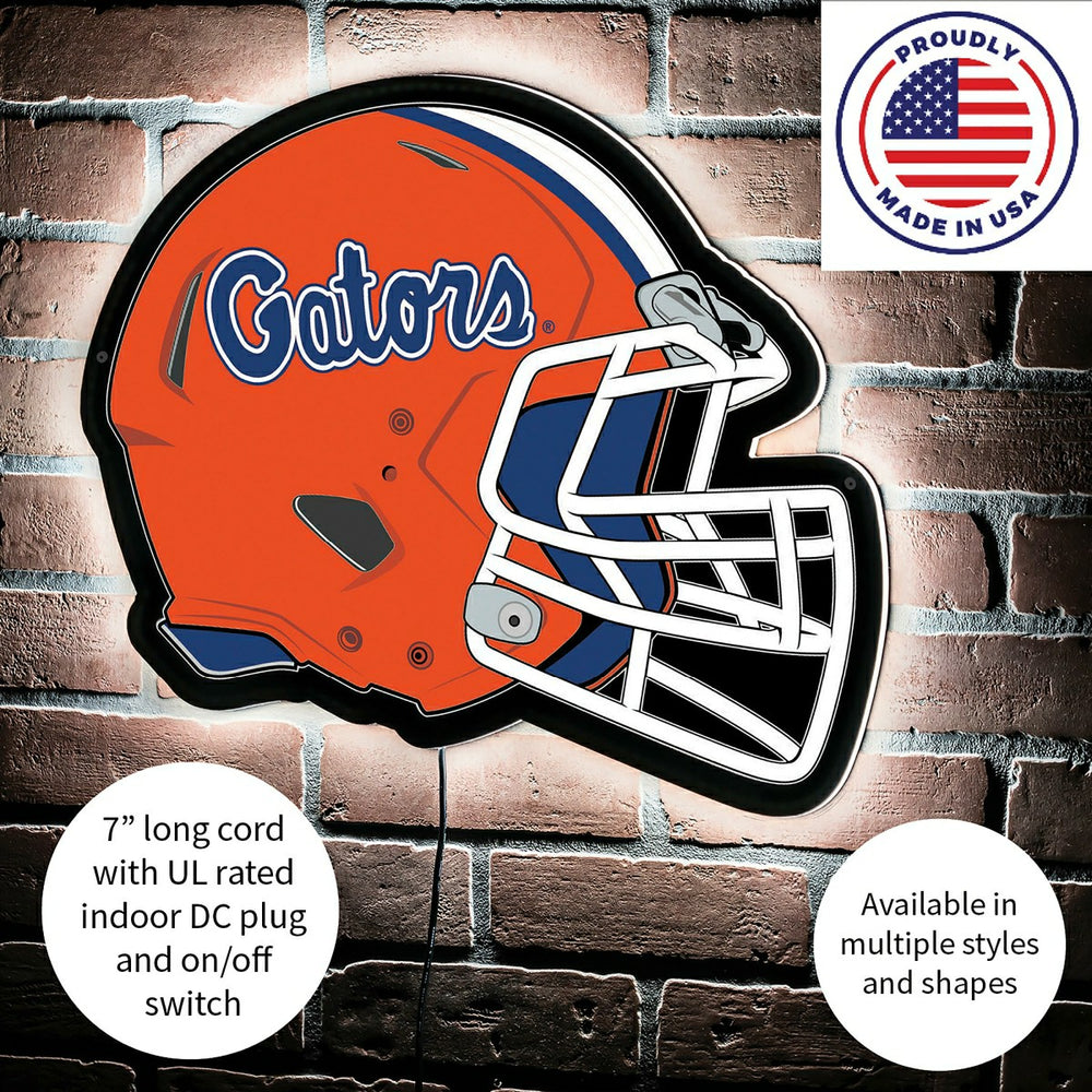 LED Wall Decor, Helmet, University of Florida