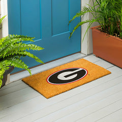 Coir Mat, 16"x28", University of Georgia