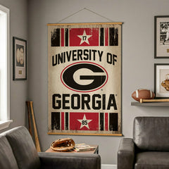 University of Georgia, Canvas Wall Tapestry, Large, 54x36
