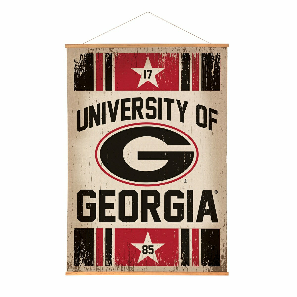 University of Georgia, Canvas Wall Tapestry, Large, 54x36