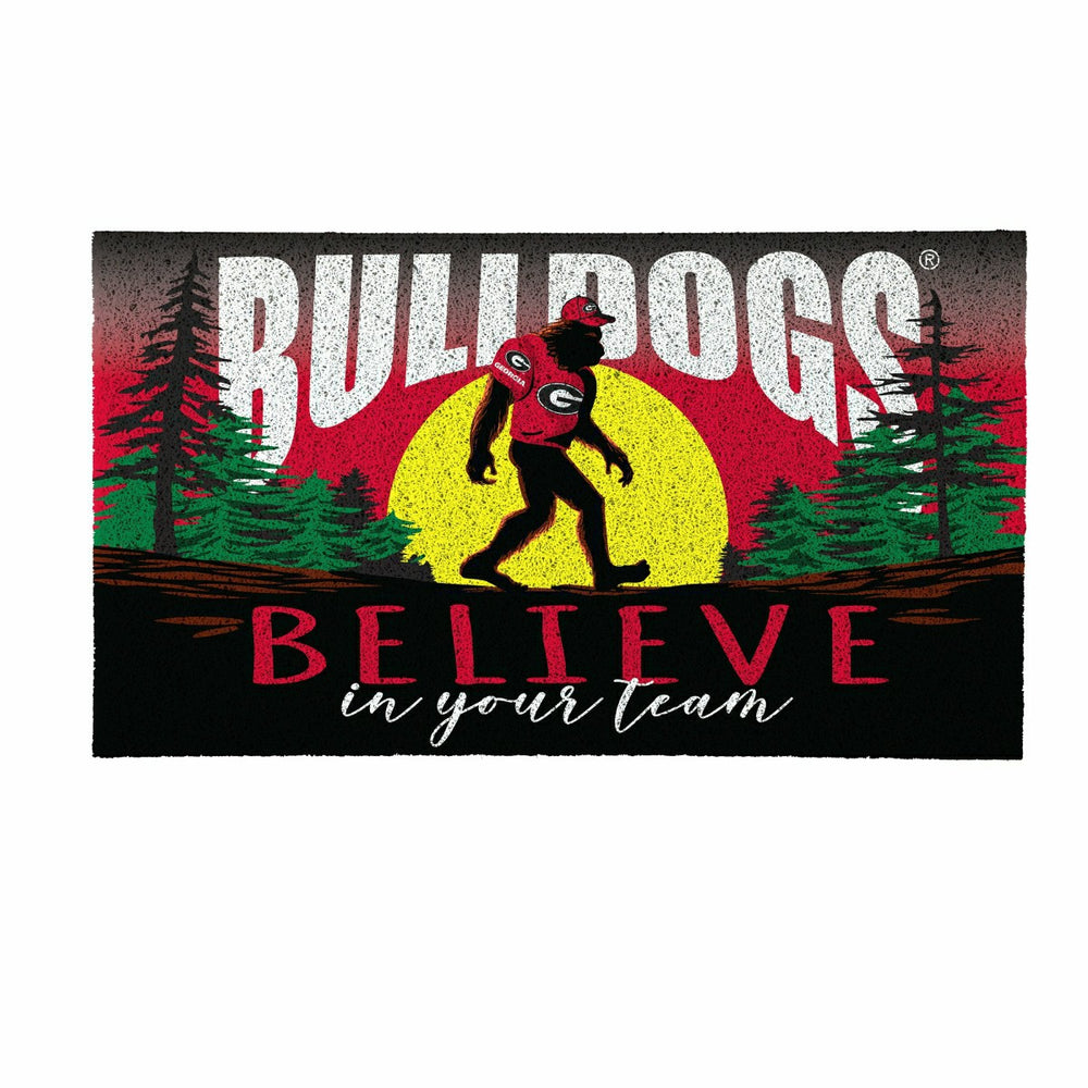 University of Georgia Bigfoot PVC Mat, 28"x16"