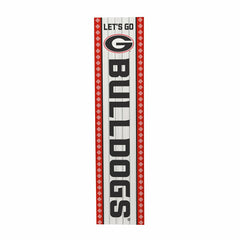 47" Double Sided Leaner, University of Georgia, Christmas