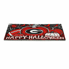 University of Georgia Halloween PVC Mat, 28"x16"