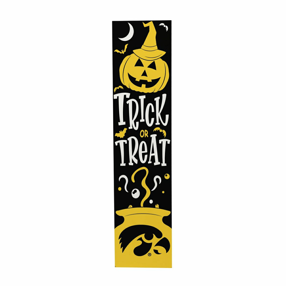 47" Double Sided Leaner, University of Iowa, Halloween