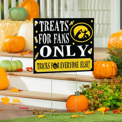 University of Iowa Yard Sign, Halloween Treats for Fans