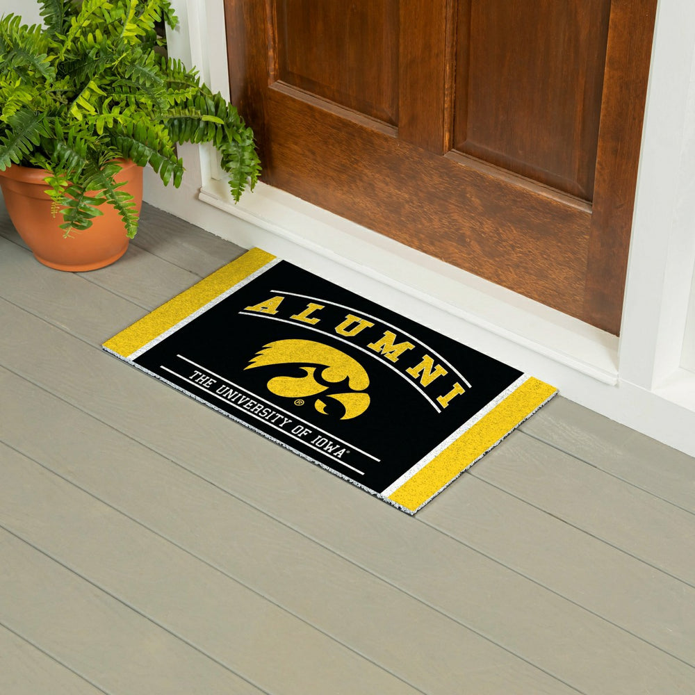 University of Iowa Alumni Mat, 28"x16"