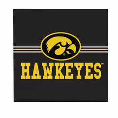 University of Iowa Wood Wall Sign, 12x12