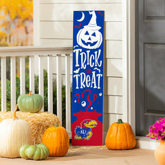 47" Double Sided Leaner, University of Kansas, Halloween