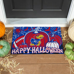 University of Kansas Halloween PVC Mat, 28"x16"