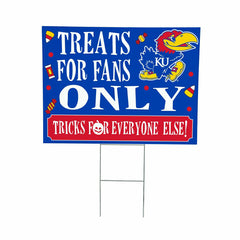 University of Kansas Yard Sign, Halloween Treats for Fans