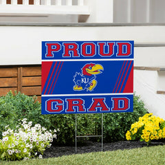 University of Kansas Coroplast Yard Sign Graduate