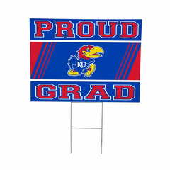 University of Kansas Coroplast Yard Sign Graduate