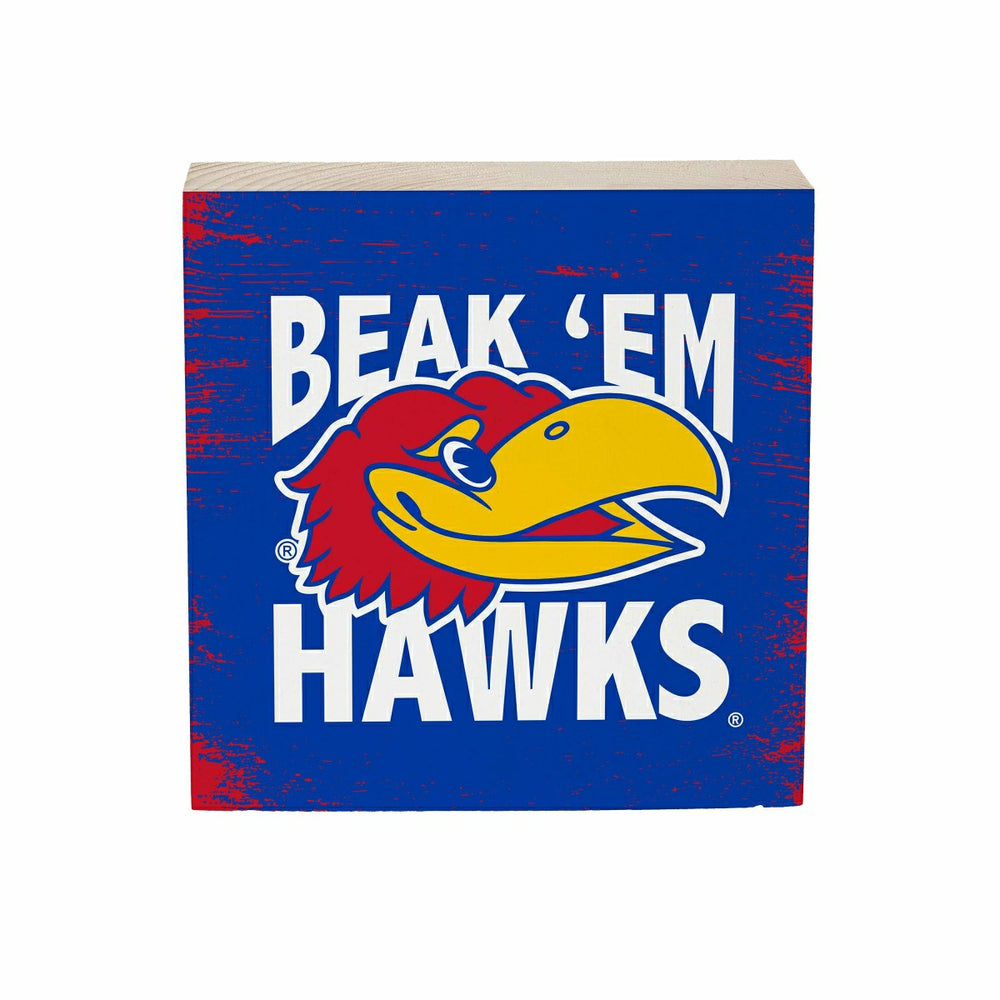 University of Kansas Plock, Down Home Fans, 6x6