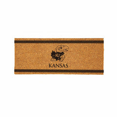 University of Kansas Extra Large One Color Coir Mat, 60"x24"