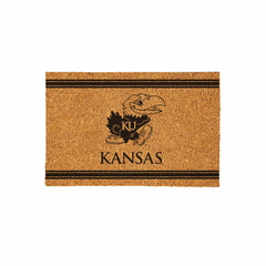 University of Kansas Large One Color Coir Mat, 36"x24"