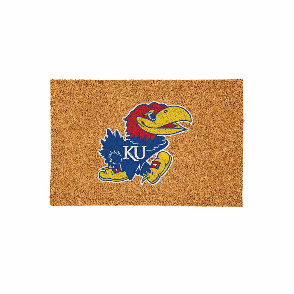 University of Kansas Large Full Color Coir Mat, 36"x24"