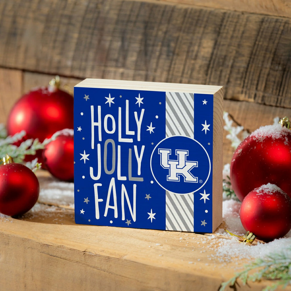 University of Kentucky Block, Holiday, 6x6