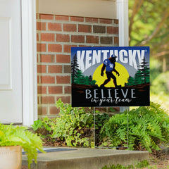 University of Kentucky Yard Sign, Bigfoot