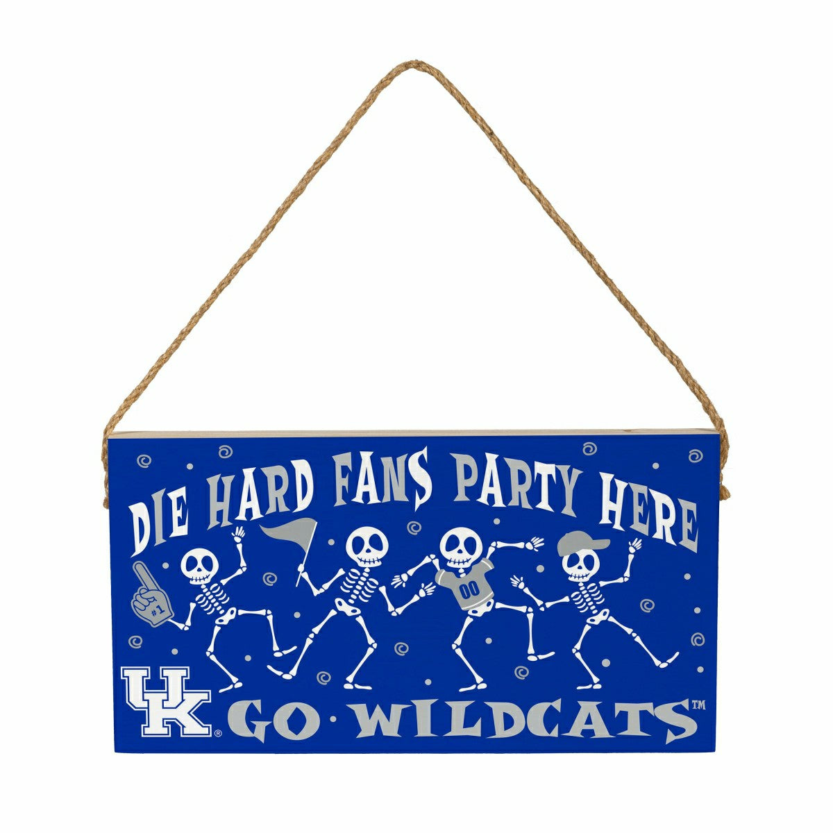 University of Kentucky Halloween Wood Wall Sign, 6x11