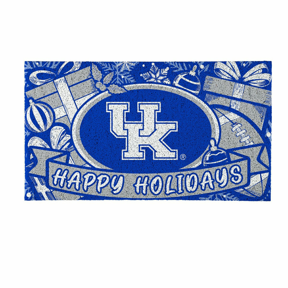 University of Kentucky Holiday PVC Mat, 28"x16"