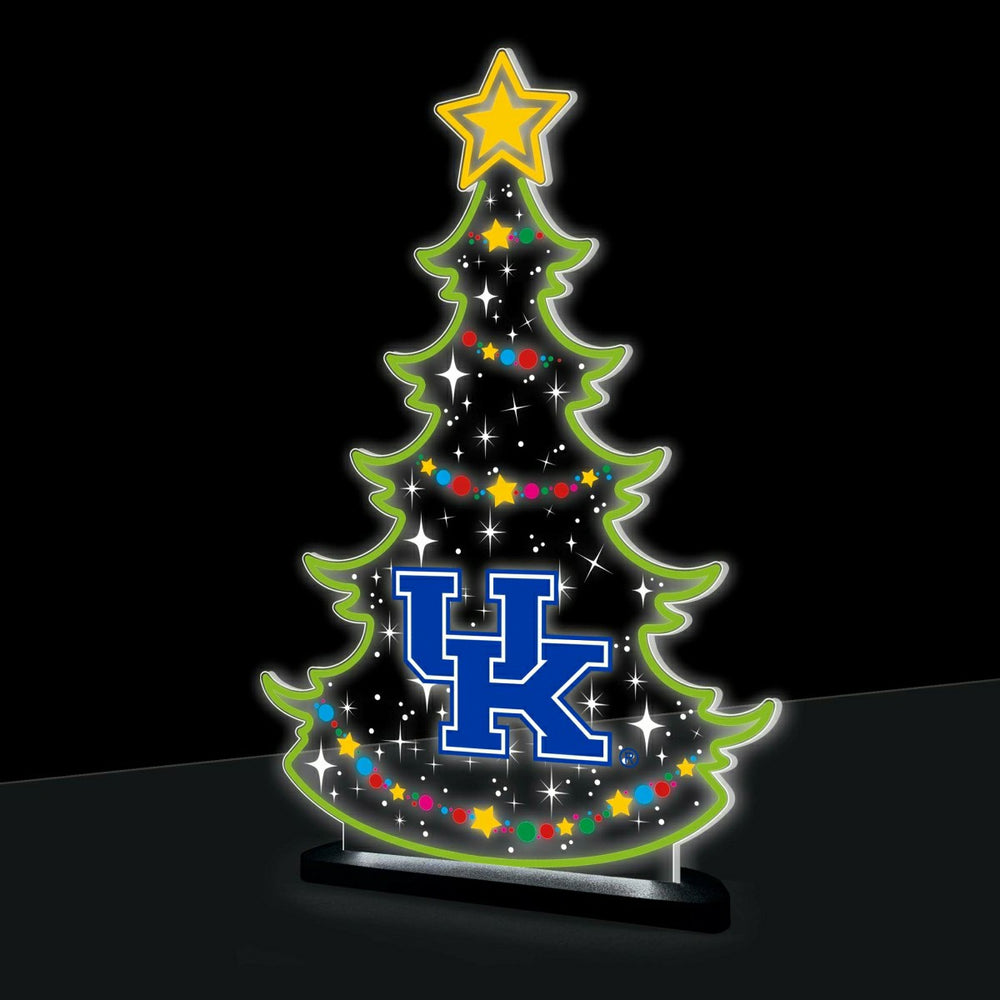 University of Kentucky College Holiday Tree Desklite LED Decor