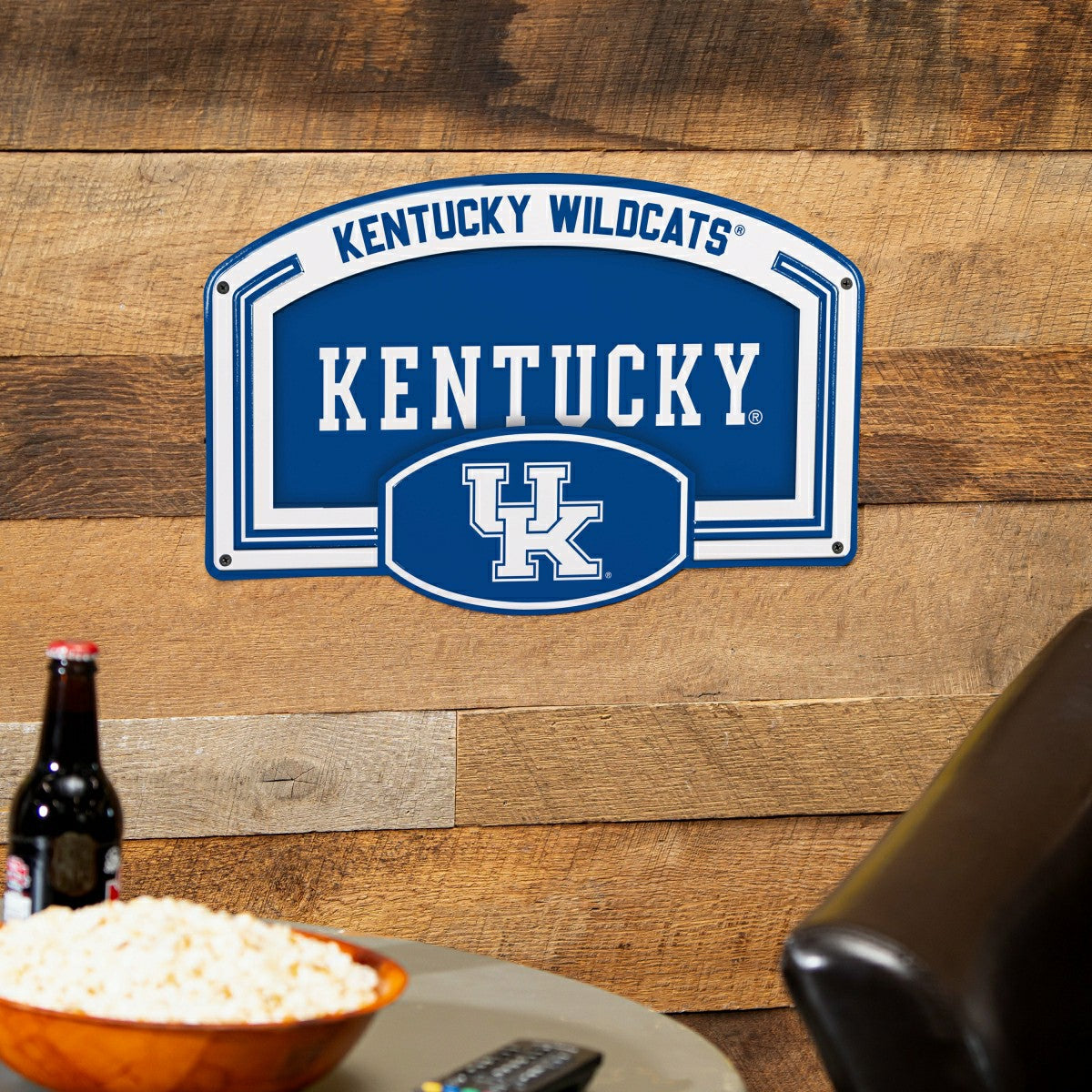 University of Kentucky USA Embossed Steel Wall Sign, 11" x 17"