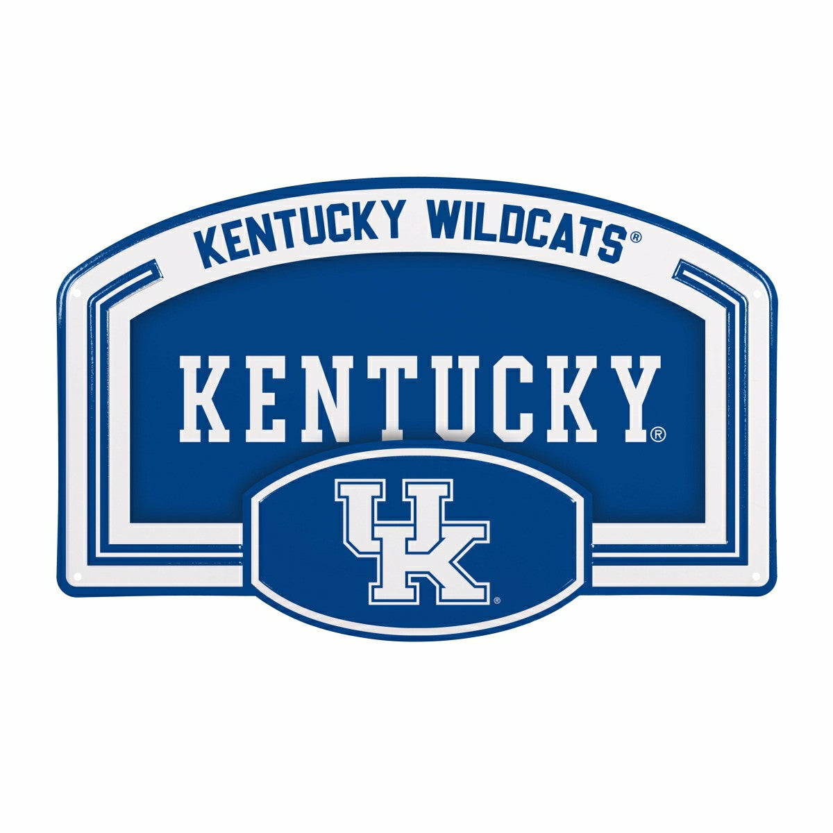 University of Kentucky USA Embossed Steel Wall Sign, 11" x 17"