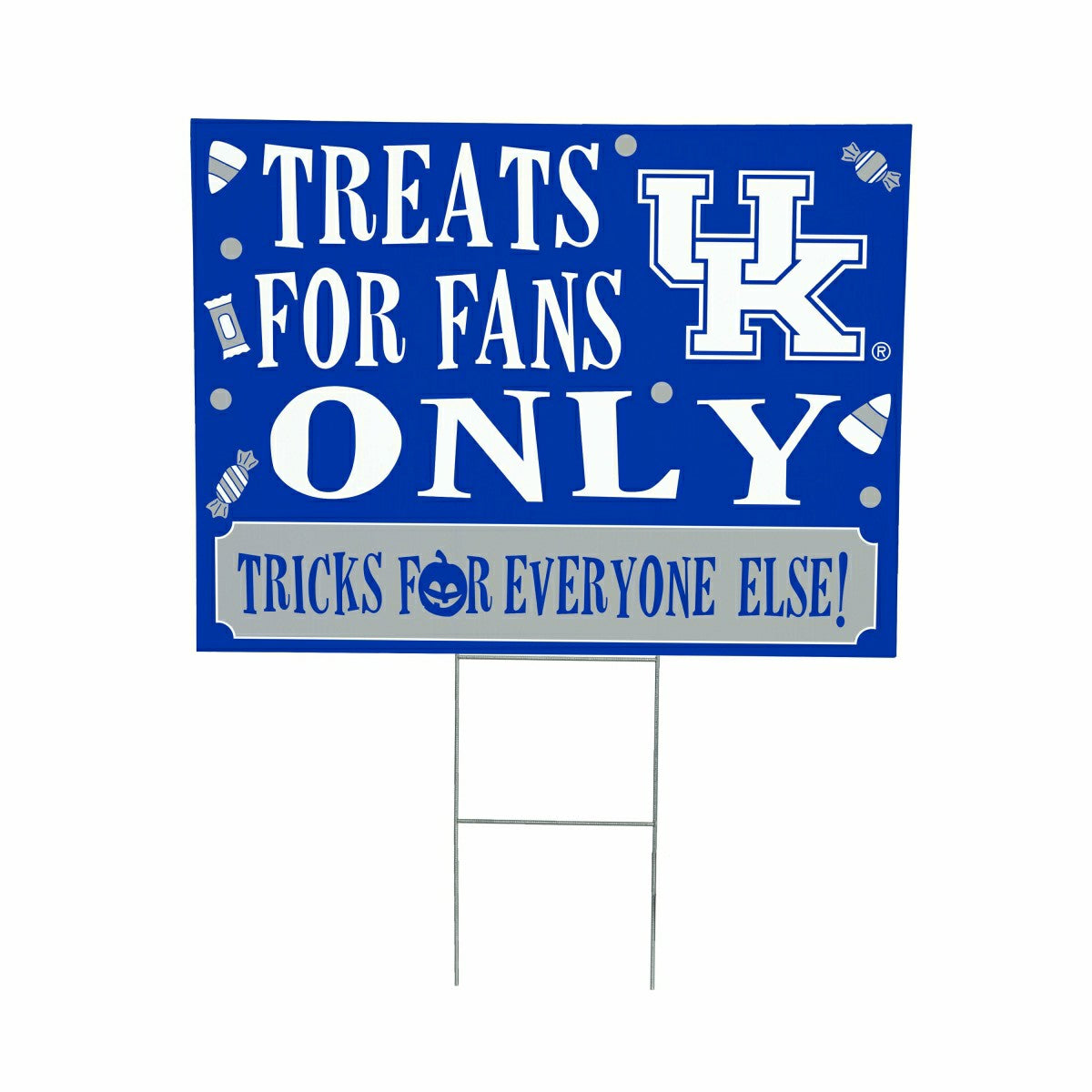 University of Kentucky Yard Sign, Halloween Treats for Fans