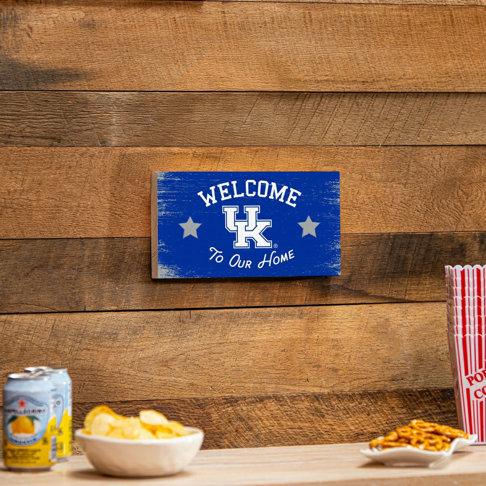 University of Kentucky Wood Wall Sign, 6x11