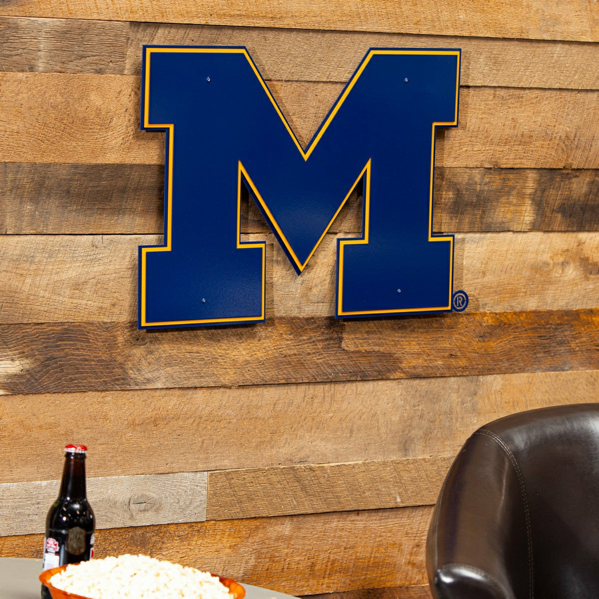 University Of Michigan Premier Metal Wall Art