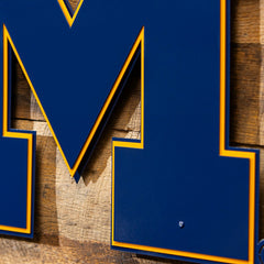 University Of Michigan Premier Metal Wall Art