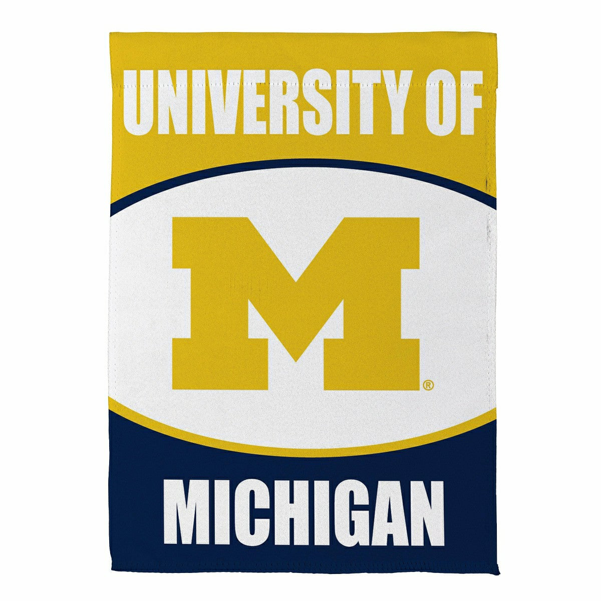 University Of Michigan Suede Garden Flag