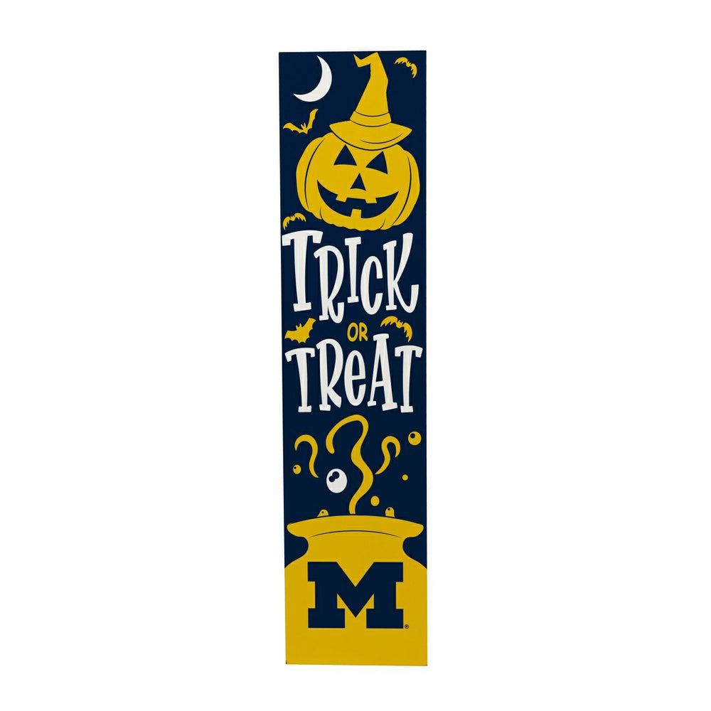 47" Double Sided Leaner, University Of Michigan, Halloween
