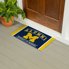 University Of Michigan Alumni Mat, 28"x16"