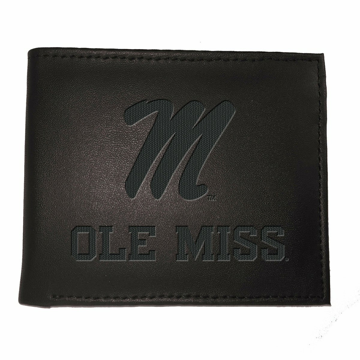 University of Mississippi, Bi-Fold Wallet, Black