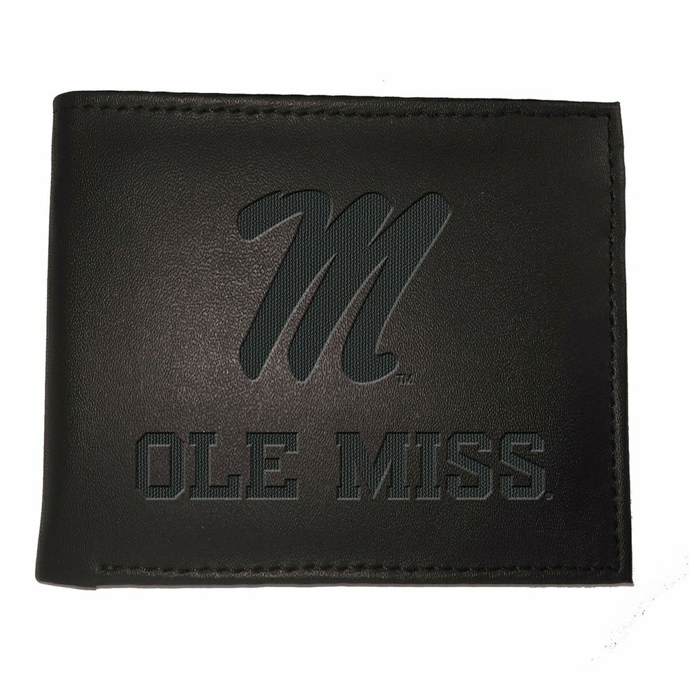 University of Mississippi, Bi-Fold Wallet, Black